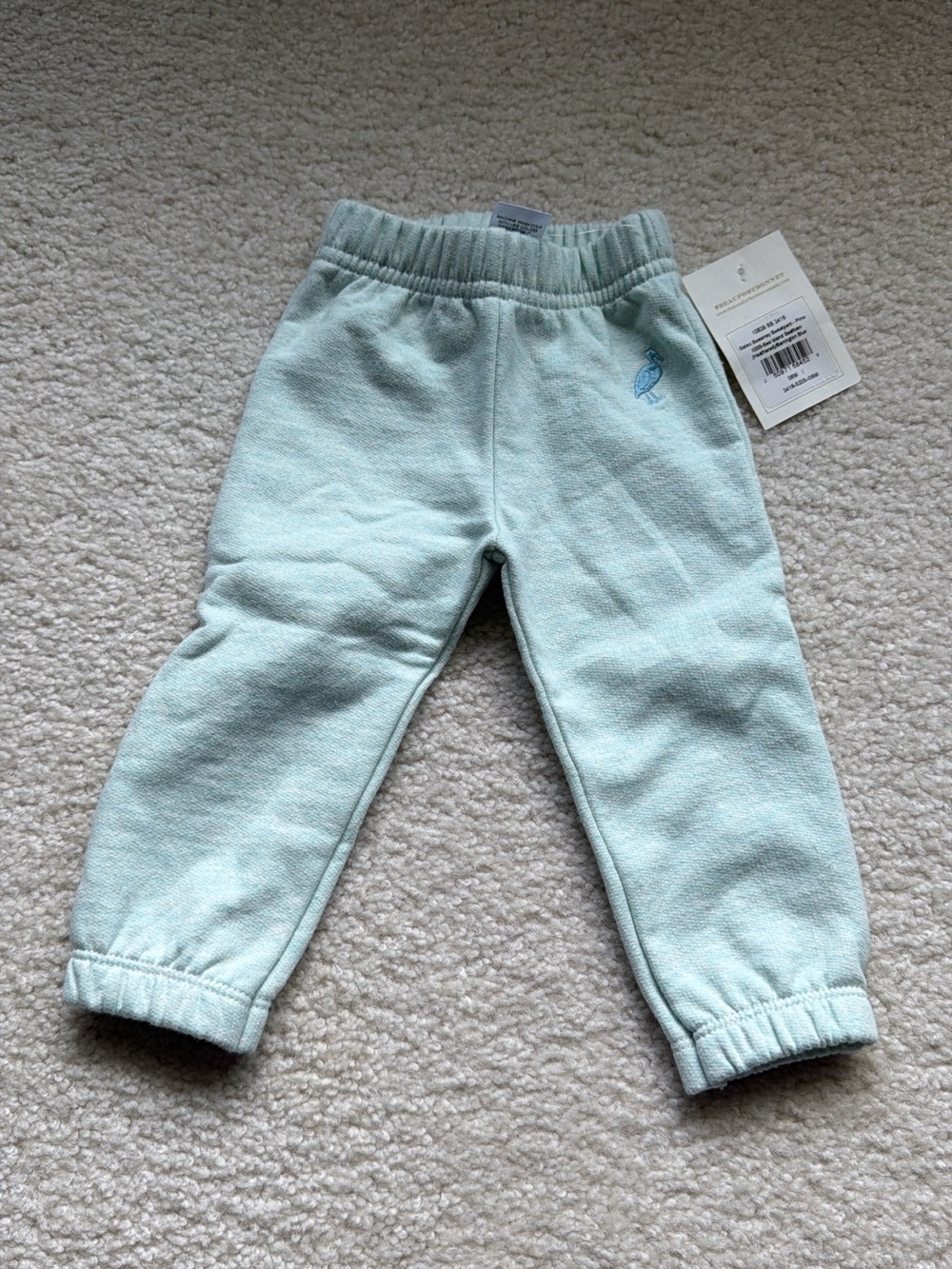 The Beaufort Bonnet Company Mint Green Kids Jogger Pants